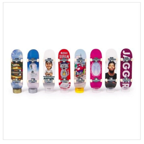 Tech Deck Competition Legends 8-Pk Mini Skateboards Olympic Games Paris 202 - Picture 8 of 9